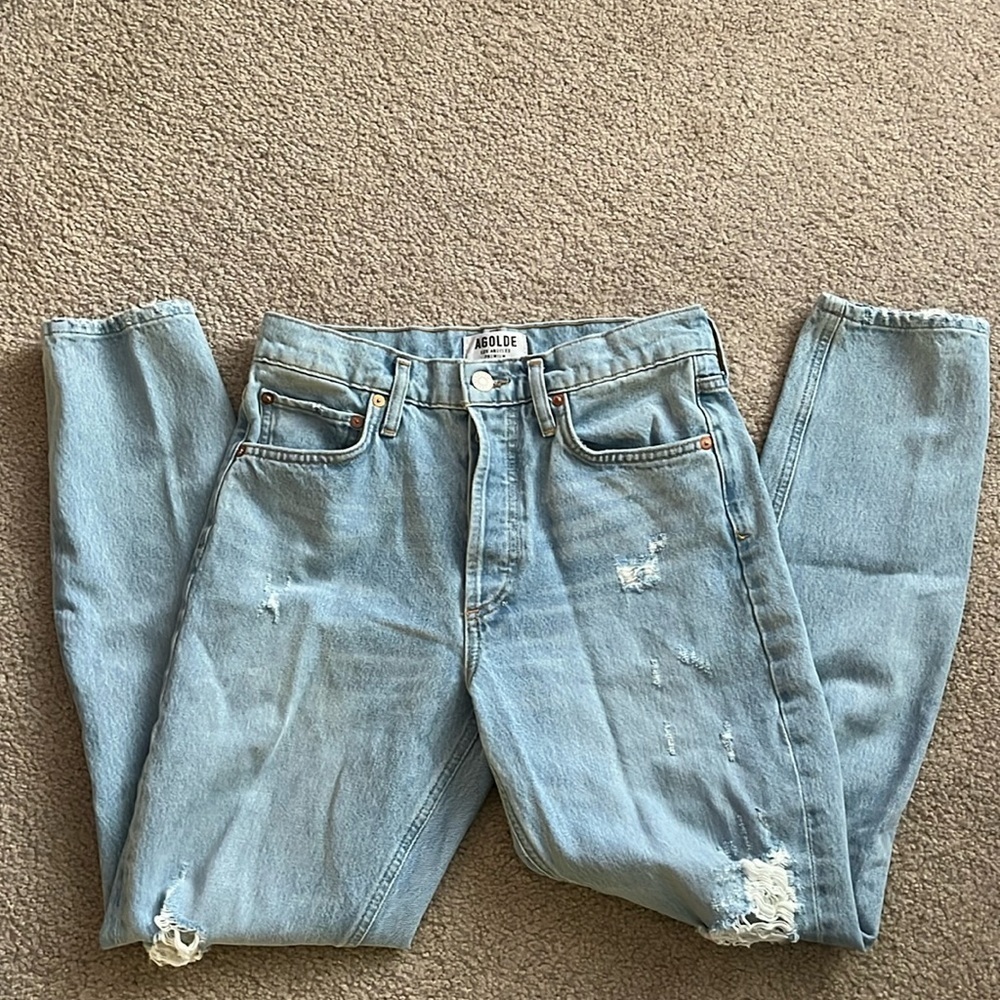 “AGOLDE: Jamie High Rise Classic jeans”